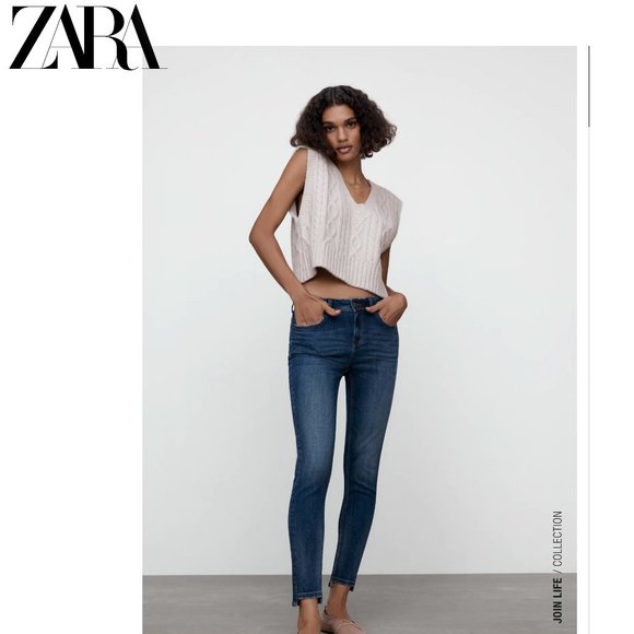 Zara | Jeans | Zara Z975 Premium Midrise Skinny Jeans Sz 6 28 | Poshmark